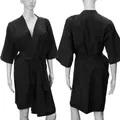 Robe de SPA pour Salon de beauté 1 pièce Cape avec bouton-pression tablier de coupe de cheveux