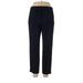 DKNY Dress Pants - High Rise Straight Leg Boyfriend: Blue Bottoms - Women's Size 10