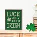 The Holiday Aisle® Luck Of The Irish Green Wood in Brown | 20 H x 16 W x 1.5 D in | Wayfair 6DF7CF88039E47E581E1C60F4985A236