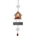 The Holiday Aisle® Markey Cardinal House Welcome Figurine Metal | 26.75 H x 8.75 W x 1.7 D in | Wayfair 87CBA9310000445883798E35358AD7ED