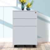 Ebern Designs 15.36 Wide 3 -Drawer File Cabinet in White | Wayfair 025EF66E834F49579912E0E64CFBC45E