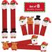 The Holiday Aisle® Christmas Refrigerator Handle Covers Set Of 8 | Wayfair 0FBFB77C3198411CAB7F63C7BB5F23AF