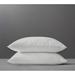 Highland Feather 800 Loft European White Down Pillow 500 TC Cotton Casing