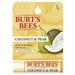 Burt S Bees 100% Natural Moisturizing Lip Balm Coconut & Pear With Beeswax & Fruit Extracts - 1 Tube