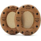 Aiivioll Replacement Ear Pads Protein PU Leather Ear Cushion Compatible with by Dr.Dre Studio 2.0 Studio 3 B0500 B0501 Wired Wireless Over-Ear Headphones (Floral Brown)(Not fit Solo2/3)