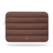 Vandel Puffy Laptop Sleeve 13-14 Inch Laptop Sleeve. Brown Cute Laptop Sleeve for Women. Carrying Case Laptop Cover for MacBook Pro 14 Inch MacBook Air M2 Sleeve 13 Inch iPad Pro 12.9