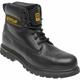 CAT - 7040 Holton/B Mens Black Safety Boots - Size 12 - Black