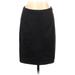 Liverpool Los Angeles Casual Skirt: Black Solid Bottoms - Women's Size 10 Petite