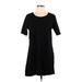 Isaac Mizrahi LIVE! Casual Dress: Black Dresses - Women's Size Large Petite