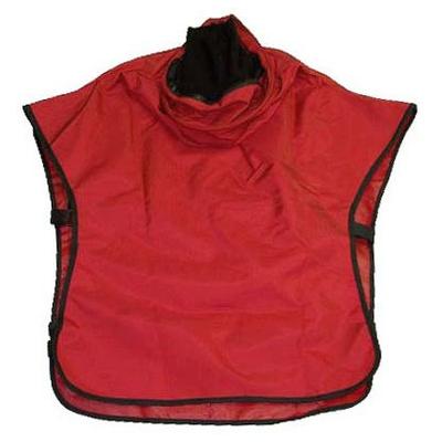 Cape With Inner Collar, Red