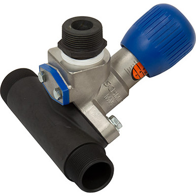 Mv3™ (Microvalve 3), 1-1/4" Complete Abrasive Metering Valve, 1-1/4" Npt Blast Pot Connection, 1-1/4" Male