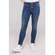 Slim-fit-Jeans SOCCX Gr. 32, Normalgrößen, blau Damen Jeans Röhrenjeans