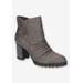 Women's Carrow Bootie by Easy Street in Grey (Size 9 1/2 M)