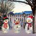 The Holiday Aisle® 3 Piece Snowman Family Set | 29.5 H x 9 W x 20.5 D in | Wayfair CE5C7DECB93240BDA8B7C981E1DEB69E