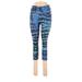 Active by Old Navy Leggings: Blue Print Bottoms - Women's Size Medium