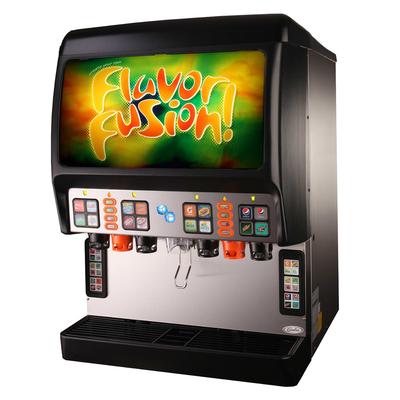Cornelius 621057656 Countertop Cube Ice & Soft Drink Dispenser - 255 lb Storage, Cup Fill, 115v, Black