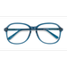 Unisex s square Teal Acetate Prescription eyeglasses - Eyebuydirect s Randy