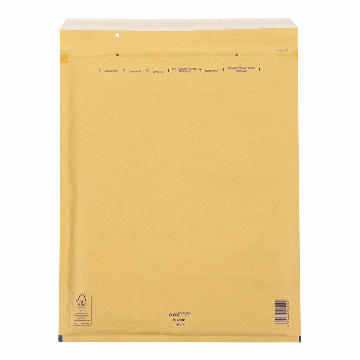 50x AROFOL CLASSIC Luftpolstertasche 10/K-20 350x470mm für A3+ braun Image