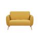 57.5"W Home Upholstered Fabric Modern Design Loveseat Sofa