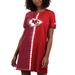 Women's Starter Red Kansas City Chiefs Ace Tie-Dye T-Shirt Dress