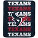 Pegasus Houston Texans 60'' x 70'' Logo Wordmark Plush Blanket