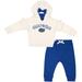 Girls Newborn & Infant Colosseum Natural/Royal Florida Gators Pullover Hoodie Fleece Pants Set