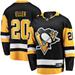 Men's Fanatics Branded Lars Eller Black Pittsburgh Penguins Home Breakaway Jersey