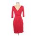 Seranoma Casual Dress: Red Dresses - Women's Size Small