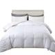 KISAA Living Duck Feather Down Quilt/Duvet/Comforter - 10.5 Tog Ultra Soft All Seasons 100% Organic Cotton Feather Down Duvet Quilted Bed Comforter - Machine Washable - All Season Duvet/Quilt (King)