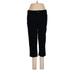 St. John's Bay Casual Pants - Mid/Reg Rise: Black Bottoms - Women's Size 8