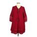 ee:some Casual Dress: Burgundy Dresses - Women's Size Medium