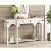 Charlton Home® Dametre 60" Sideboard Wood in White | 34 H x 60 W x 14 D in | Wayfair 4C85B1CCDBD94F648ABD7D69A784BD96