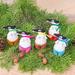 The Holiday Aisle® 5 Piece Hanging Figurine Ornament | 3.7 H x 2.4 W x 0.8 D in | Wayfair 74CF02EEE359467AA5334D3AF716662D