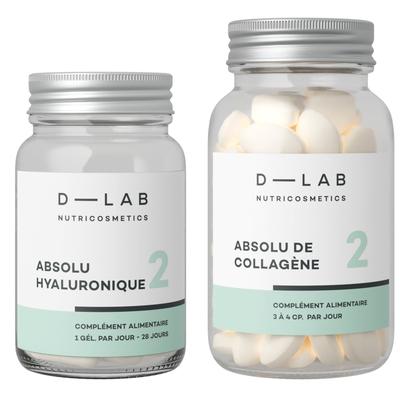 D-Lab Nutricosmetics - Duo Nutrition-Absolue Gélules Collagène & Acide Hyaluronique 1 unité