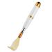 Healifty Back Scratcher with Extendable Rod Handheld Body Massager Roller Scratching Backscratcher Massager Back Scraper Health Products (White)