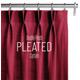 "Double Pinch Pleat Curtain,Extra Long/wide panels, 53\"-130cm width, Drapes panels for living room, Blocks alot of light"