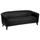 Flash Furniture Imperial 72.75-in Modern Black Faux Leather 3-seater Sofa | 847254038645