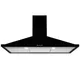 Leisure H102Pk Stainless Steel Chimney Cooker Hood (W)100Cm - Black