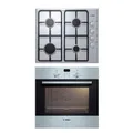 Bosch Hbn331E1B & Ngu4155De Cast Iron & Stainless Steel Single Fan Gas Oven & Hob Pack