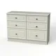 Kendal 6 Drawer Wide Chest In Kashmir Ash (Ready Assembled)