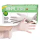 Marksman 100 Vinyl Disposable Gloves Work Garage Medical Examination Clear, Small