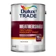 Dulux Trade Weathershield White Masonry Paint, 5L