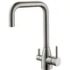 Hommix Olaf Brushed 304 Stainless Steel 3-Way Tap (Triflow Filter Tap)