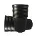 HYYYYH 50-Pack 1 Gallon Premium Black Plastic Nursery Plant Container Garden Planter Pots (1 Gallon)
