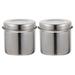 Jar Ointmentcontainer Stainless Steel Canister Jar Metal Cotton Gauze Container Tea Bathroom Holder Apothecary