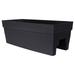 HYYYYH 3527-36 Harmony Rail Planter Black