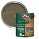 V33 High Performance Dark Silver Satin Quick Dry Decking Stain, 5L