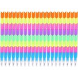 20Pcs Stackable Pencils Colorful Pencils Detachable Pencils Non Sharpening Pencils Kids Pencils