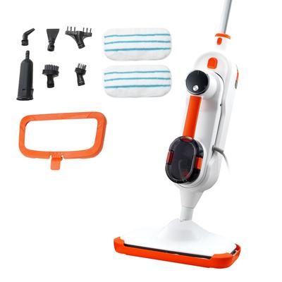 VEVOR 8-in-1 & 5-in-1 Steam Mop Cleaner 7 or 4 Heads for Hard Floors Ceramic Granite Marble 2 Pads