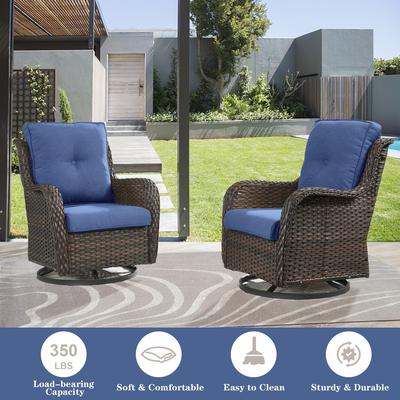 Outdoor Furniture Set with 50,000 BTU Fire Pit Table